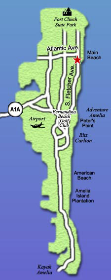 amelia island map